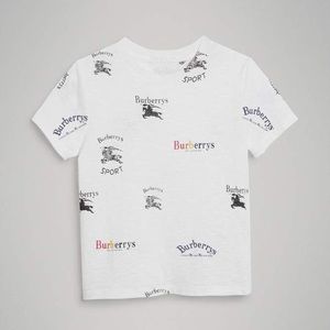 Burberry Rainbow Logo T-shirt